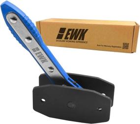 img 4 attached to 🔧 EWK Brake Caliper Press Tool - Improved 360° Swing Ratchet with Piston Spreader Pad