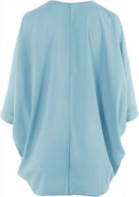 img 3 attached to Women'S Loose Fit Lightweight Chiffon Cardigan - Open Front Woven Design