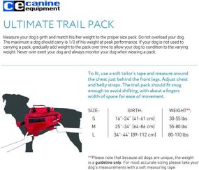 img 1 attached to Maximize Your Dog's Adventure with the Canine Equipment Ultimate Trail Dog Pack