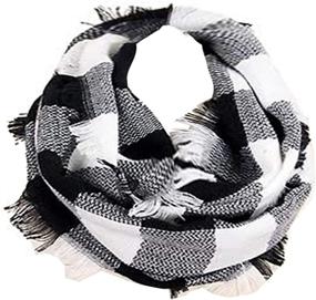 img 2 attached to 🧣 Chic and Versatile: StylesILove Collection Infinity Regular Buffalo Women's Accessories featuring Scarves & Wraps