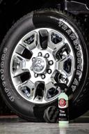 🚗 adam's 16oz tire shine spray - effortless application tire dressing with sio2 for glossy wet look, no slinging, works on rubber, vinyl & plastic, made in usa logo