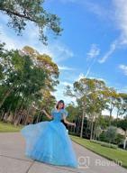 img 1 attached to 🏻 Stunning Lace up Ball Gown: Elegant Quinceanera Dress with Pleated Straps for Women review by Adrienne Parker