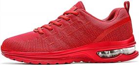 img 3 attached to Lightweight Non-Slip Athletic Shoes For Women And Men - Perfect For Running, Walking, Gym And Tennis