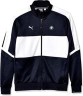 🏎️ puma bmw m motorsport men's t7 track jacket logo