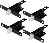 🚪 recess mount plunger bolt latch compartment door catch for rv - 4 pack, trimark 3 in, model e525 logo