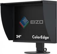 🖥️ eizo cg2420 bk coloredge professional graphics monitor: 24.1", 1920x1200p, 60hz, cg2420-bk – perfect for graphic designers and photographers logo