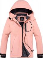 женская водонепроницаемая лыжная куртка: сохраните тепло и сухость зимой с ветрозащитным пальто для сноуборда farvalue! логотип