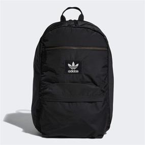 img 4 attached to 🎒 adidas Originals National Plus Backpack: Sleek & Stylish Black Design in One Size