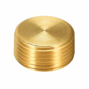 img 3 attached to Joywayus Brass Hex Counter Sunk Plug 3/4" Male Pipe Fitting Set Internal Hex Socket Thread Pipe Plug For Closing The End Of Pipe (Pack Of 5)
