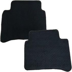 img 2 attached to 🚗 2003-2008 Benz W211 E-Class 4Dr Factory Fitment Floor Mats Front & Rear Nylon - IKON MOTORSPORTS | Fits 2004-2007 Models