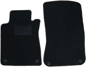 img 3 attached to 🚗 2003-2008 Benz W211 E-Class 4Dr Factory Fitment Floor Mats Front & Rear Nylon - IKON MOTORSPORTS | Fits 2004-2007 Models