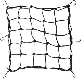img 4 attached to 🏍️ SunFounder Super Strong Stretch Heavy-Duty 15" Cargo Net for Motorcycle ATV - Ultimate Versatility with Iron Hooks