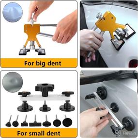 img 2 attached to 🔧 Efficient and Professional: ZEUSFIRE 52PCS Dent Puller Kit for Easy Car Dent Removal and Repair