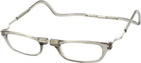 img 4 attached to 👓 Clic XXL Magnetic Reading Glasses in Smoke, +2.50: Stylish and Convenient Eyewear for Enhanced Reading Experience