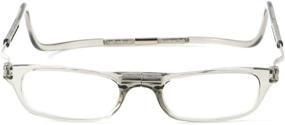 img 2 attached to 👓 Clic XXL Magnetic Reading Glasses in Smoke, +2.50: Stylish and Convenient Eyewear for Enhanced Reading Experience