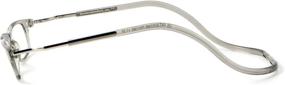 img 3 attached to 👓 Clic XXL Magnetic Reading Glasses in Smoke, +2.50: Stylish and Convenient Eyewear for Enhanced Reading Experience