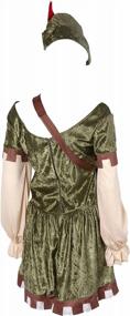 img 2 attached to Unleash Your Inner Heroine With Lady Robin Hood Halloween Costume - Look Stunning At Any Medieval Ren Faire!
