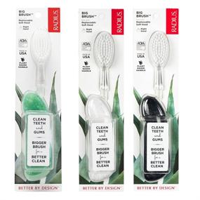 img 4 attached to The All-New RADIUS Original Toothbrush: Revolutionizing Oral Care with Sustainable Materials