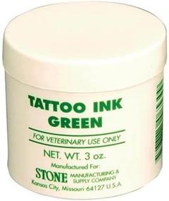 img 1 attached to Stone Manufacturing Tattoo Paste Green