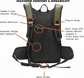 img 2 attached to MORABI Insulated Hydration Backpack Bladder