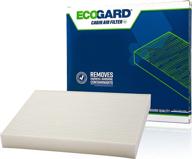 🌿 high-quality ecogard xc10573 cabin air filter: perfect fit for hyundai elantra & accent 2017-2021, elantra gt 2018-2020, kia forte & rio 2018-2020 логотип