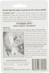 img 1 attached to The Ticked Off Tick Remover: Efficient Orange Tick Removal Solution