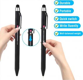 img 2 attached to 5-In-1 Multifunctional Stylus Pen For Touch Screens With Multicolored Ink And Metal Gift Box - SMTTW