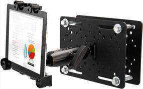 img 3 attached to ARKON 7 Inch Robust Plastic Locking Forklift Tablet Mount Retail Black