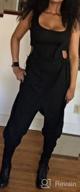 img 1 attached to Women'S Long Casual Loose Bib Overalls Jumpsuit With Pockets PV9 review by Matt Schmick