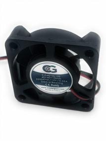 img 1 attached to Coolerguys 12V Ultra Quiet Fan For Pi Devices, 3D Printers, And Microelectronics (40X10Mm)