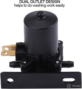img 2 attached to 🚗 Keenso SIA0050 Universal 12V Windshield Washer Pump: Ideal for Cars, Vans, Buses, and Trucks