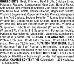 img 3 attached to 🐶 Blue Buffalo Wilderness Trail Trays - High Protein, Natural Wet Dog Food for Adult Dogs - 3.5-oz Cups