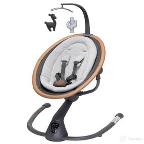 img 4 attached to 💤 Maxi-Cosi Cassia Swing: Essential Graphite - Unparalleled Comfort and Style in Baby Swings