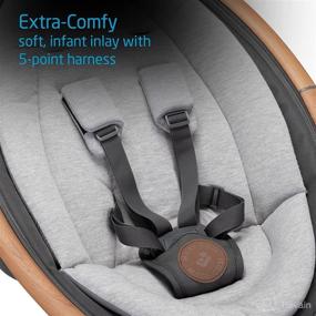 img 1 attached to 💤 Maxi-Cosi Cassia Swing: Essential Graphite - Unparalleled Comfort and Style in Baby Swings