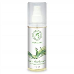 img 4 attached to Aromatika Tea Tree Foot Deodorant Spray - Cooling 3.88 Fl Oz For Odor Elimination & Fresh Feet!