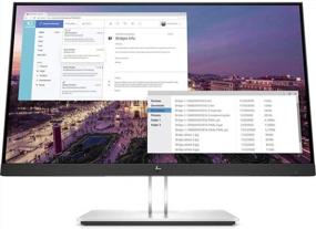img 2 attached to HP E23 Business Full Monitor 1920X1080, 60Hz, Anti Glare Screen, ‎9VF96AA#ABA