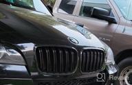 img 1 attached to Upgrade Your BMW X5 E70 2007-2013/X6 E71 2008-2014 With Zealhot Gloss Black Front Kidney Grill Grille review by Ryan Yap