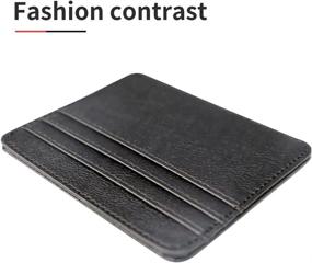 img 2 attached to Samusil Front Pocket Leather Wallet Women's Handbags & Wallets for Wallets