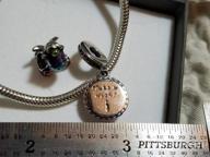 картинка 1 прикреплена к отзыву Бусины из серебра 925 AnnMors Infinity Charm для женских браслетов и ожерелий - идеальный подарок для девочек и женщин, модель T509 от Mauricio Woodard