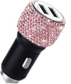 img 1 attached to Аксессуары Diamond Steering Rhinestone USB