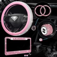 аксессуары diamond steering rhinestone usb логотип