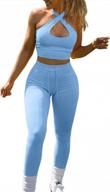 🏋️ qinsen women's seamless leggings: the ultimate workout outfits in jumpsuits, rompers & overalls logo