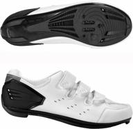 unisex bike shoes for men & women: riding, cycling, indoor, peloton compatible with shimano spd & look delta cleats. logo