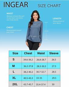 img 1 attached to INGEAR Sun Shirt Women Beach Coverup For Women Workout Tops For Women Tops Size