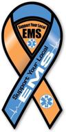 show your support for local ems with the 2-in-1 ribbon magnet by magnet america логотип