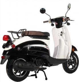 img 2 attached to X-PRO Milan 50 50Cc Moped Scooter Gas Moped Scooter 50Cc Moped Street Scooter With 10" Wheels (Factory Package, Black)