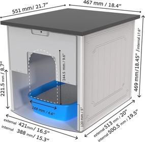 img 3 attached to Palram Furniture Enclosure Enclosed Magnetic