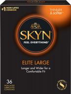 36 count skyn elite non-latex condoms - maximum protection and comfort! logo