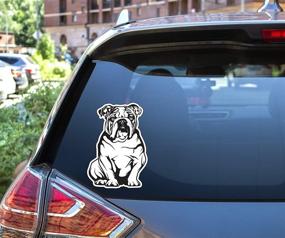 img 2 attached to Diecut English Bulldog Decal Tumblers