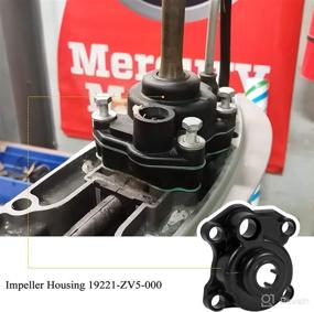 img 3 attached to 💧 Premium Water Pump Impeller Repair Kit for Honda 40-50HP Outboard Engines - Compatible with BF35A, BF40A, BF45A, BF50A, BF40D, BF50D - Includes Impeller Housing - Replace 06193-ZV5-020